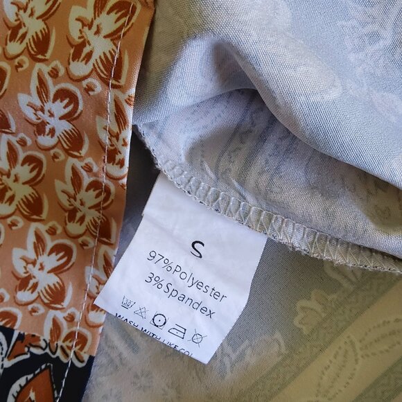 Patchwork BOHO Sleeveless Loose Dress NWOT - Picture 7 of 7